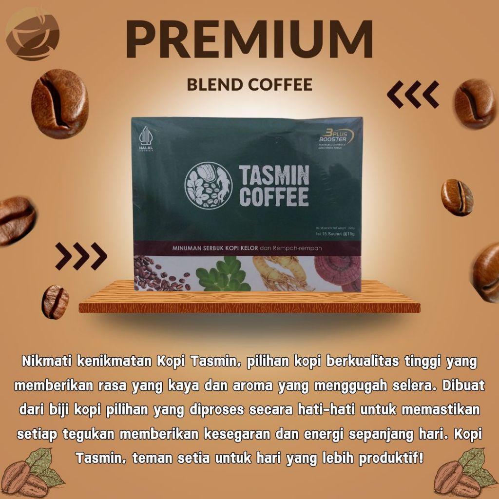 

TASMIN COFFE MINUMAN SERBUK KOPI KELOR DAN REMPAH REMPAH