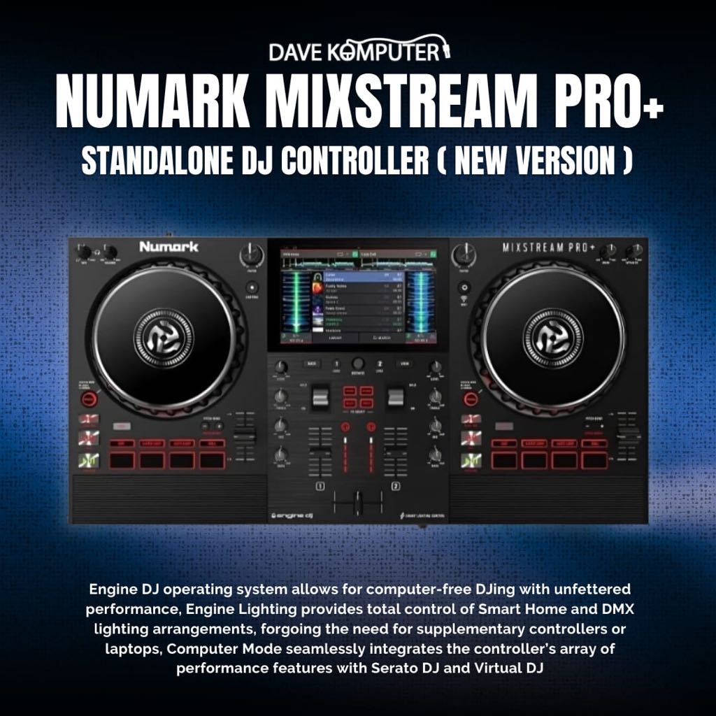 Numark Mixstream Pro + Standalone DJ Controller (New Version)