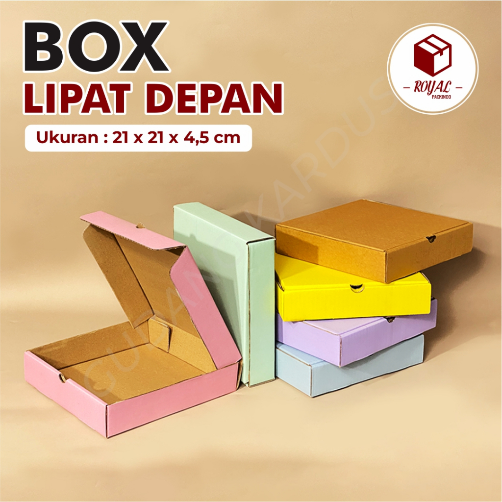 

Kardus/ Box DC LD 21 x 21 x 4,5 cm Kardus/Packing/Polos/Pizza/Box/Hampers/BoxPizza - Custom sablon
