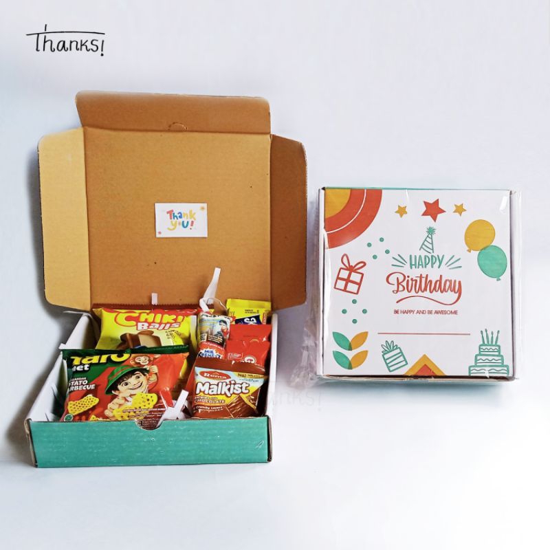 

(Minimal 10) Bingkisan ulang tahun/bingkisan ulang tahun anak/bingkisan snack