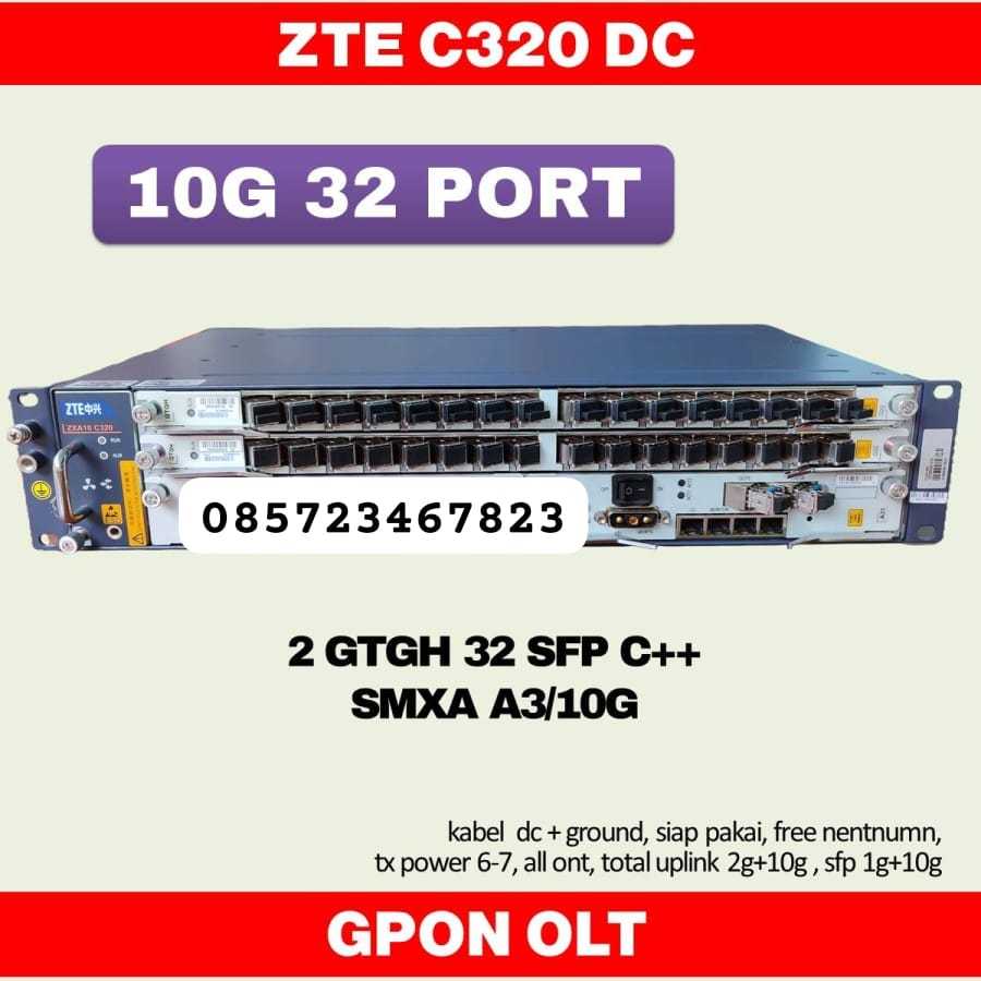 NEW OLT ZTE GPON C320 8/16/32 PORT