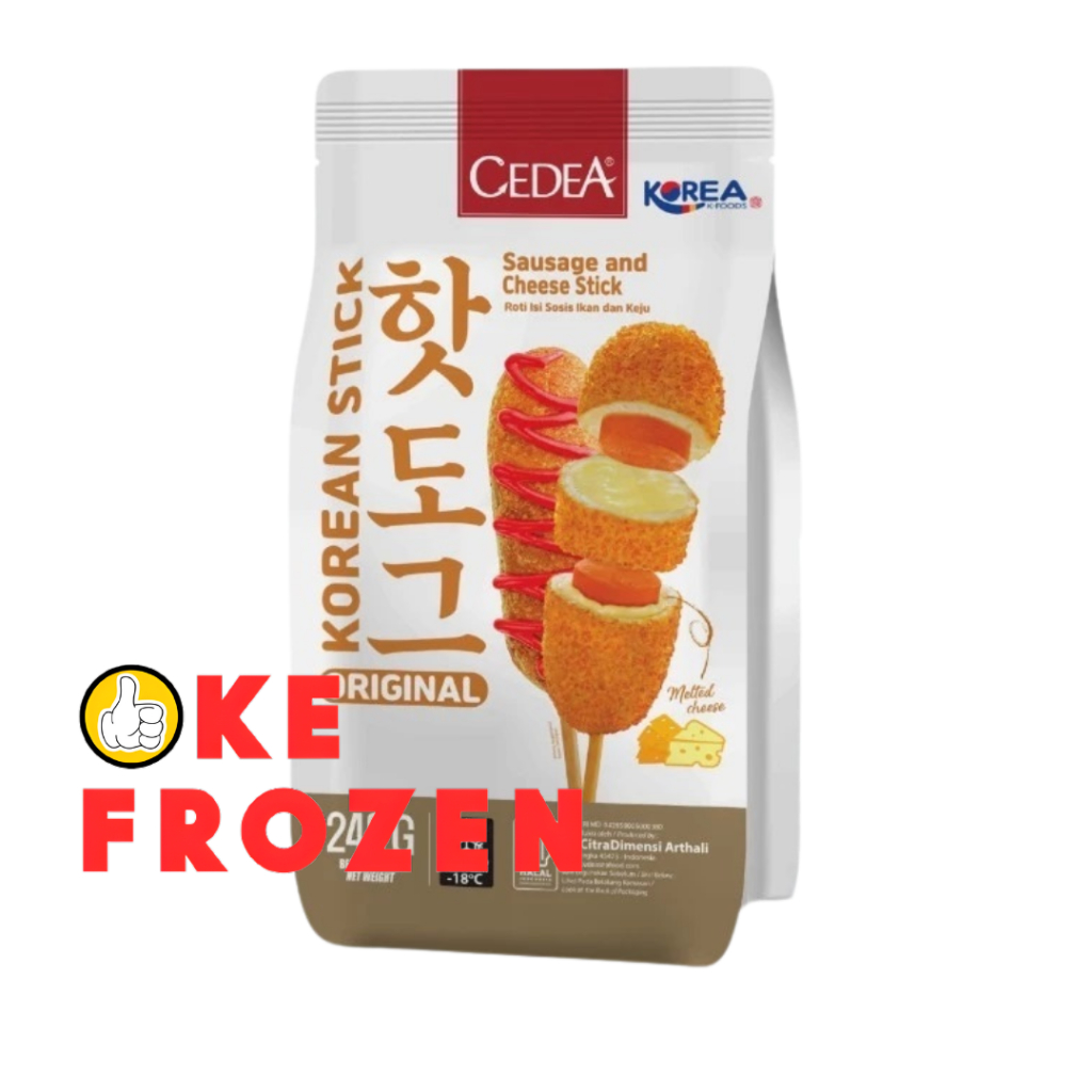 

CEDEA KOREAN SAUSAGE & CHEESE STICK ORIGINAL 240GR