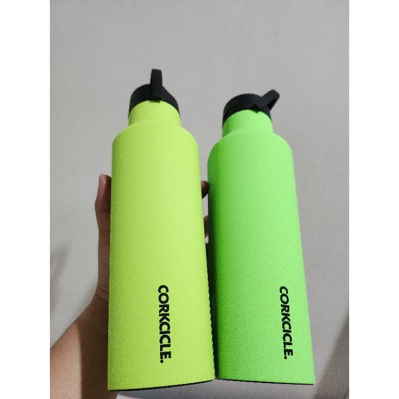 TUMBLER CORKCICLE ORIGINAL WARNA HIJAU LIME DAN HIJAU NEON -MARGARITA - ORIGINAL CORKCICLE 20 OZ - C