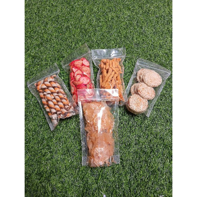 

PAKET SNACK KERING 300G BASTIK, SEBLAK, KRIPIK KACA, ASTOR, ROTI WIJEN