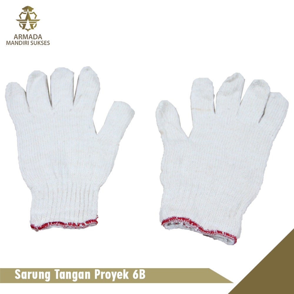Sarung Tangan Proyek 6B Putih