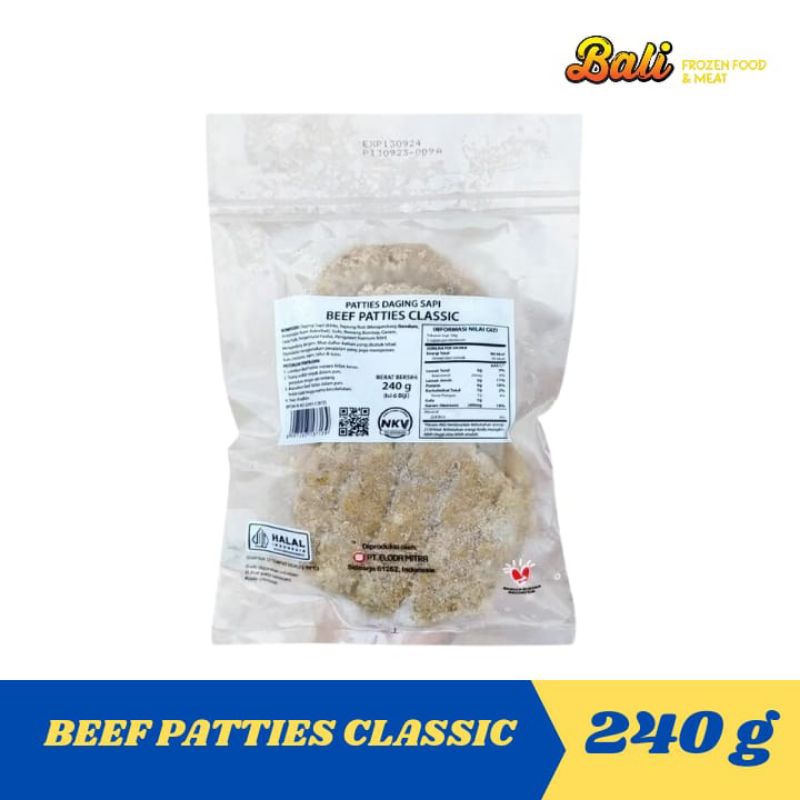 

Beef Patties Classic