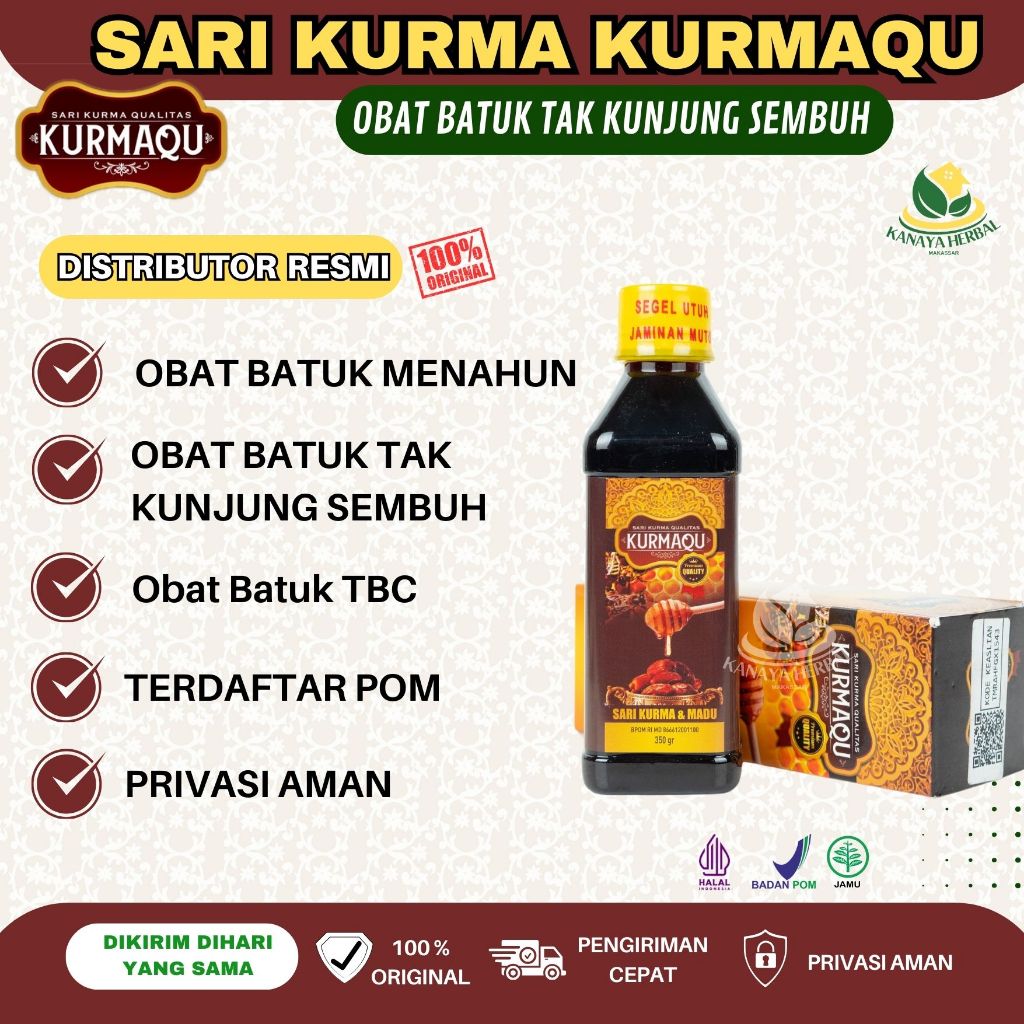 [COD] Obat Batuk Menahun / Obat Batuk Tak Kunjung Sembuh / Obat Batuk TBC - KURMAQU Original