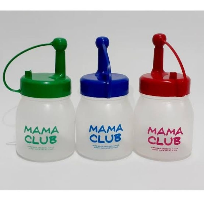botol kecap kecil / botol sauce / mami club botol saus 150 ml