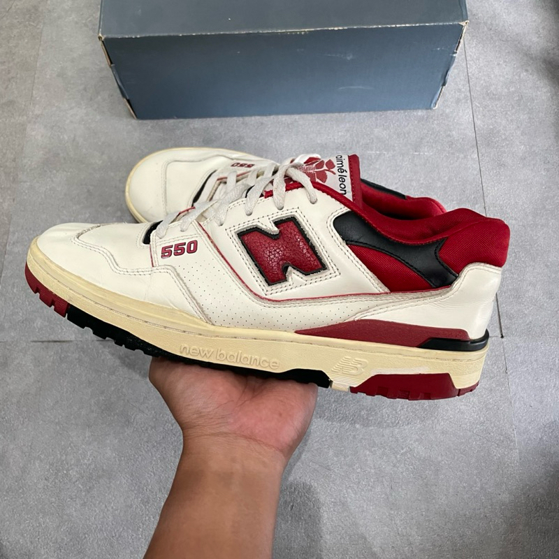 New Balance 550 Aime White Red #M661