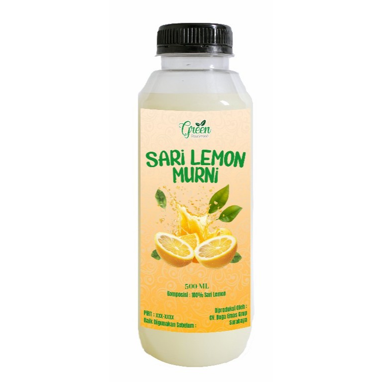 

SARI LEMON MURNI / SARI LEMON ASLI / PURE LEMON JUICE