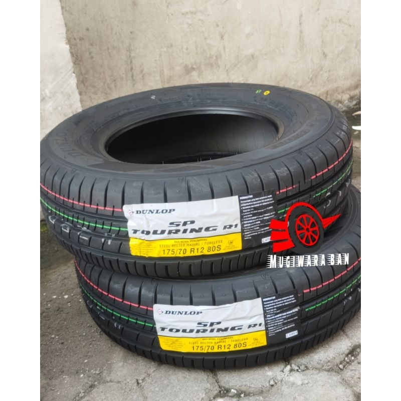 BAN MOBIL DUNLOP 175 70 R12 SP TOURING R1 TUBELESS UNTUK CARRY