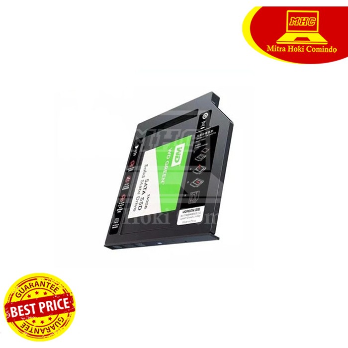 HDD CADDY 9.5mm 6Gbps UGreen PN 70657