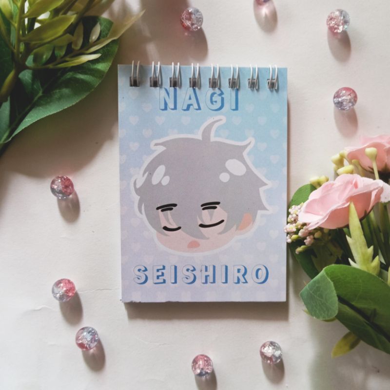 

blue lock mini pocket notebook buku catatan anime