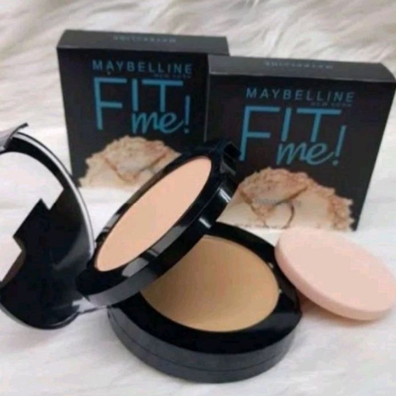 bedak Maybelline fitme basah+kering