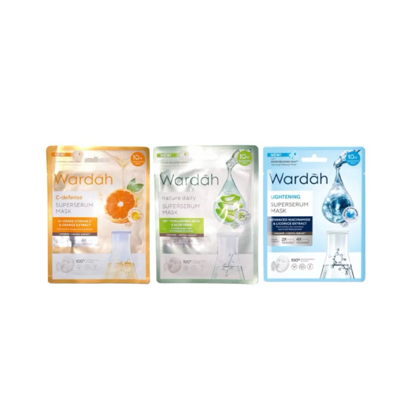 WARDAH SHEET MASK / WARDAH NATURE DAILY SHEET MASK