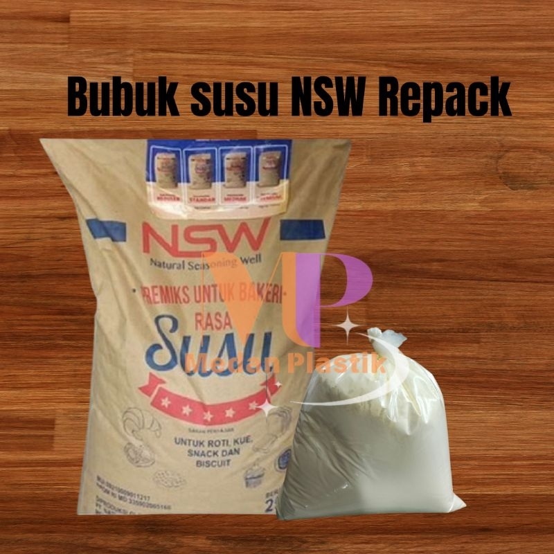 

Bubuk susu NSW 1 kilogram, 500 gram, 250 gram.