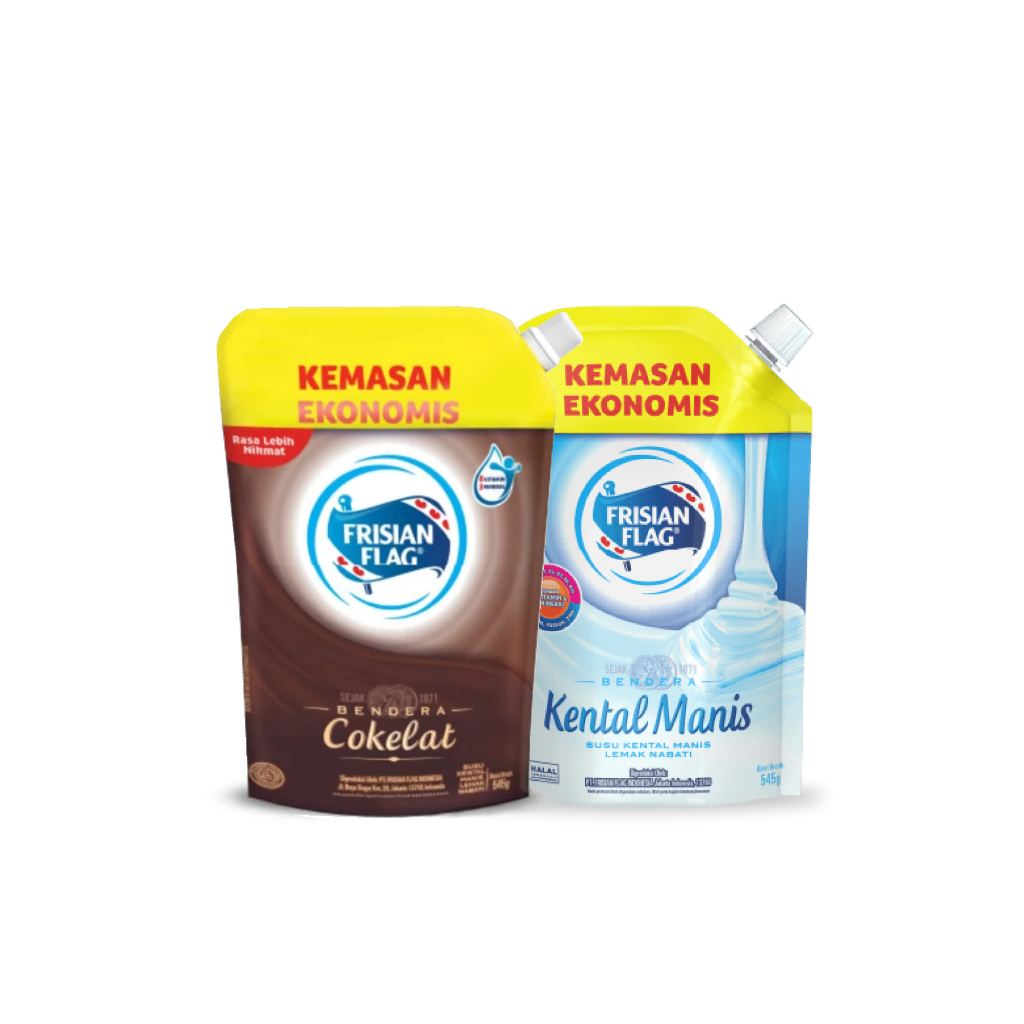 

Susu Kental Manis Frisian Flag Kemasan Pouch 545 gr