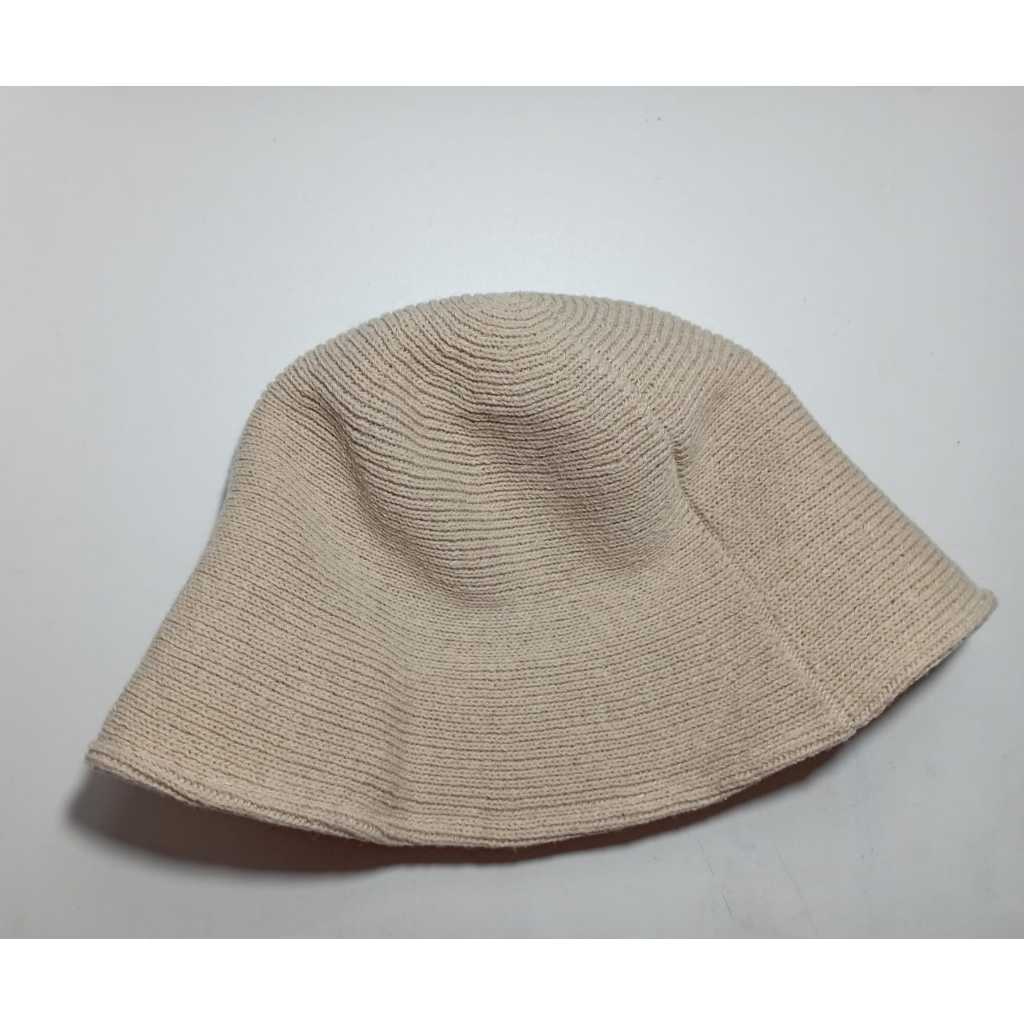 RB4 Bucket Hat Wol Blend Wanita Korea
