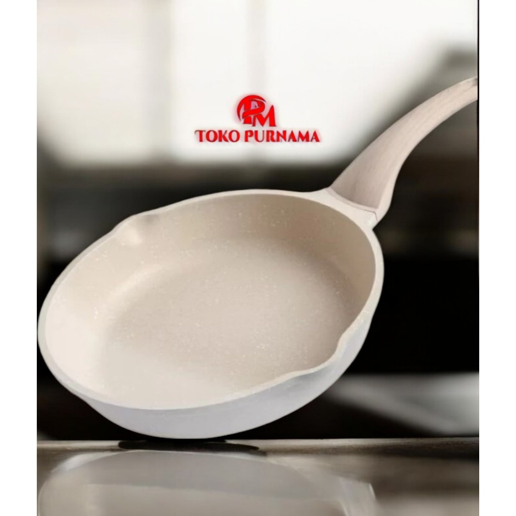 WAJAN FRY PAN MARBLE GRANITE  BRENDA STIRWOK / PANCI PENGGORENGAN WAJAN FRYPAN GRANITE MARBLE PAN