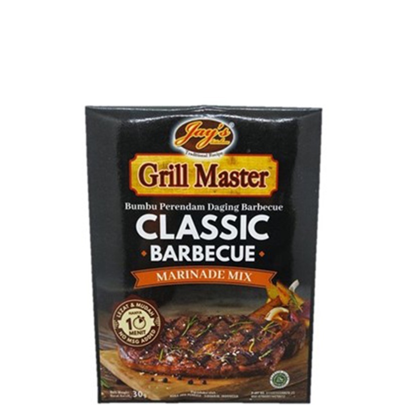 

JAY'S SGRILL CLASSIC BBQ 30GR