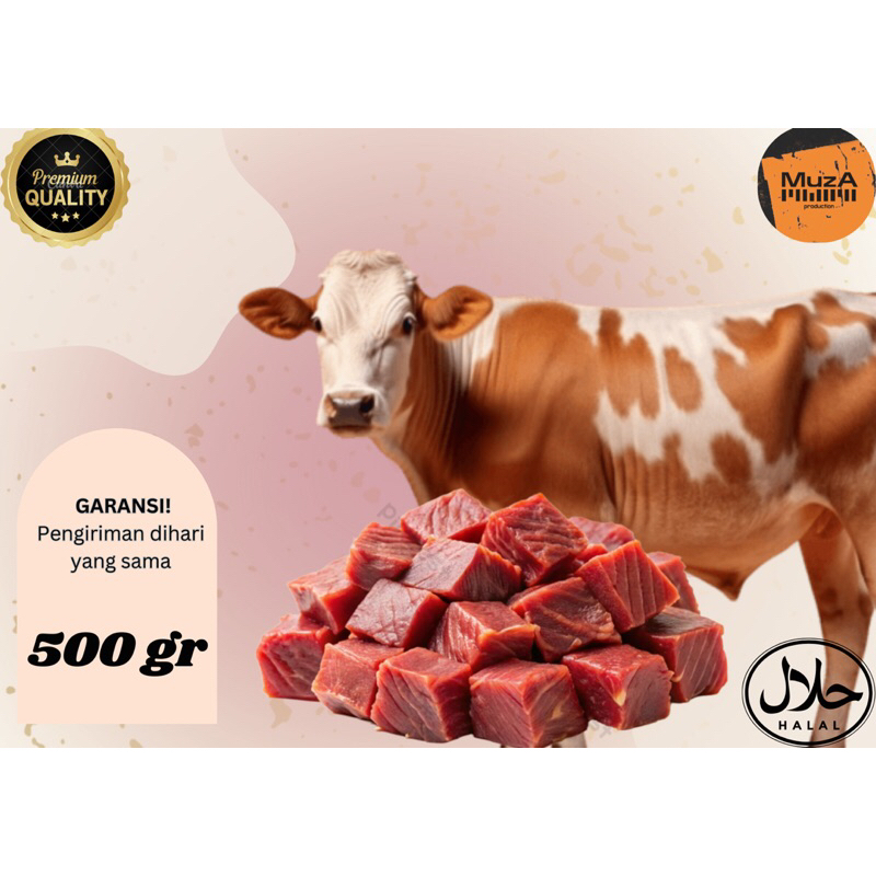 

DAGING SAPI BERKUALITAS 500GR