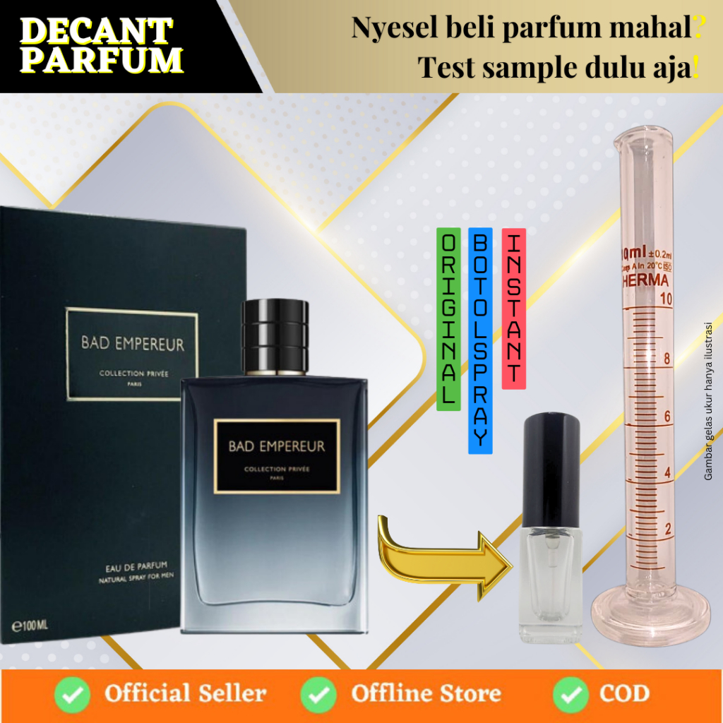 Decant Parfum | Bad Empereur | Geparlys Eau De Parfum