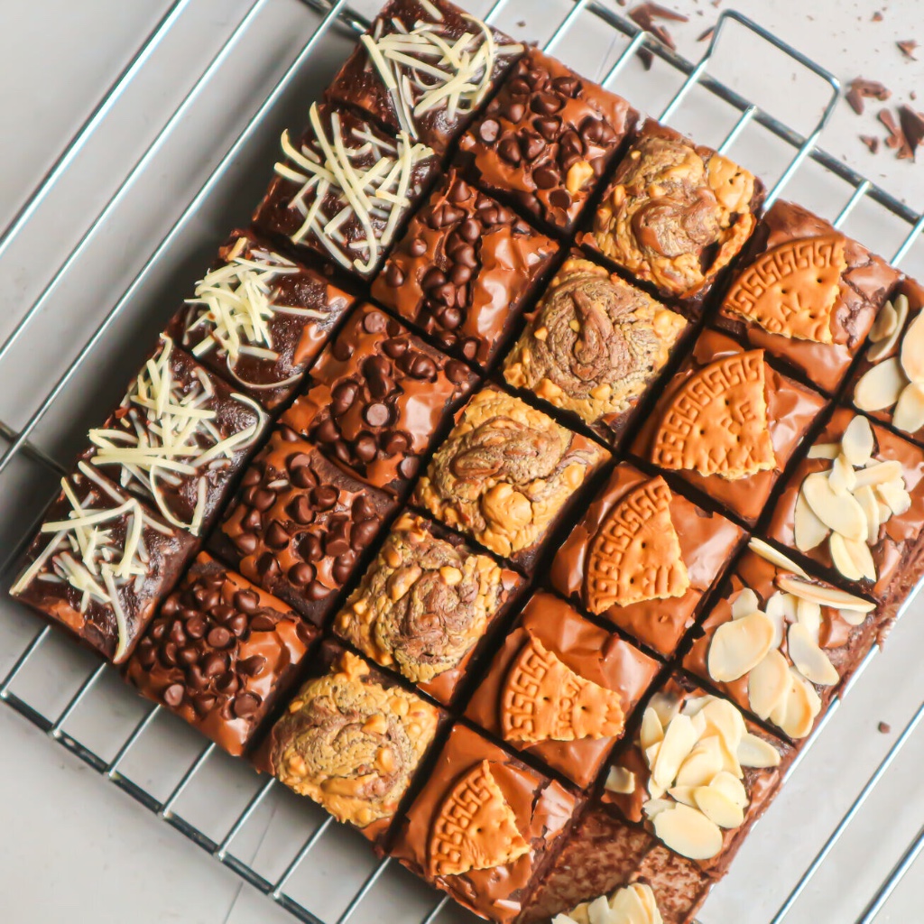 

20x20 BROWNIES // BISA PILIH TOPPING