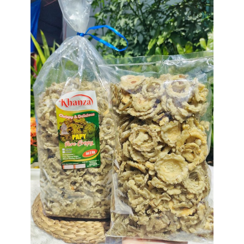 

KRIPIK Pare KHANZA/PARE CRISPI/KRIPIK PARE/RENYAH/KRIPIK SAYUR/PARE