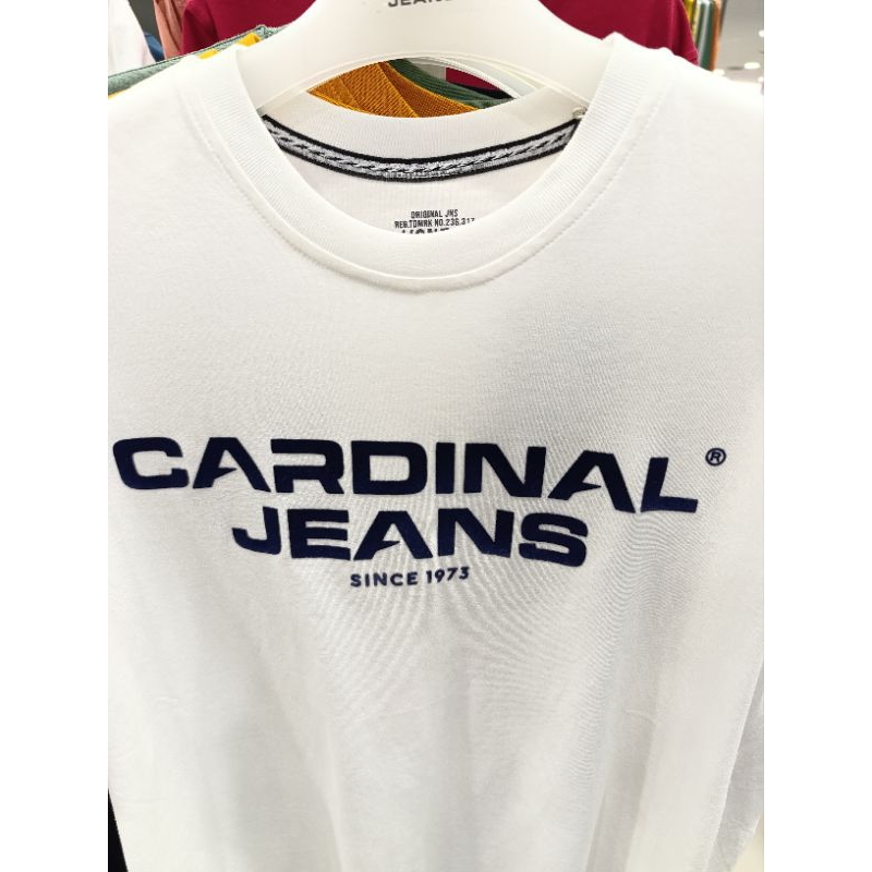 Cardinal Jeans Kaos Putih