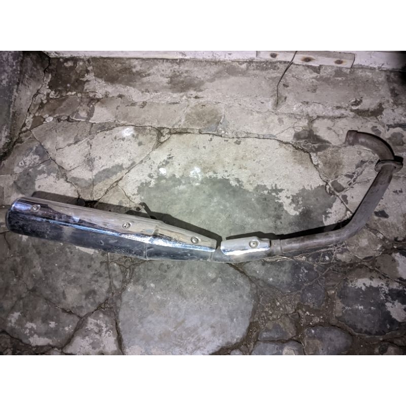 knalpot Megapro Primus original