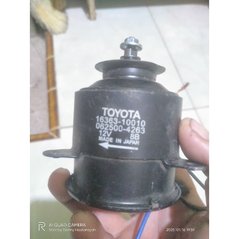 Motor fan radiator Mazda familia