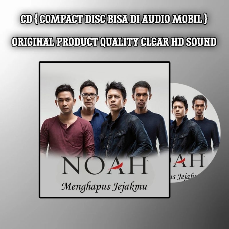 Kaset CD Mobil Lagu Noah - Kaset CD Lagu Pop Band Indonesia Noah Full Album Terbaru Terbaik - Kaset 