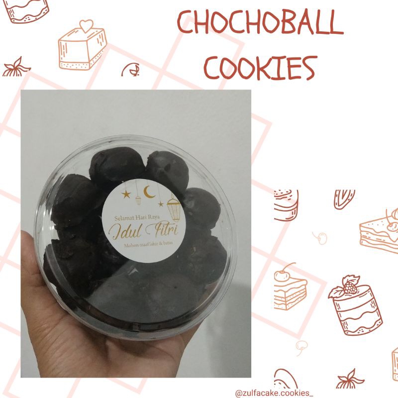 

Chocho Ball Cookies 250gr - Kue Kering Lebaran Homemade