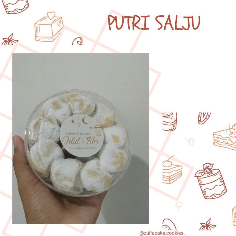 

Putri Salju 500gr - Kue Kering Lebaran Homemade