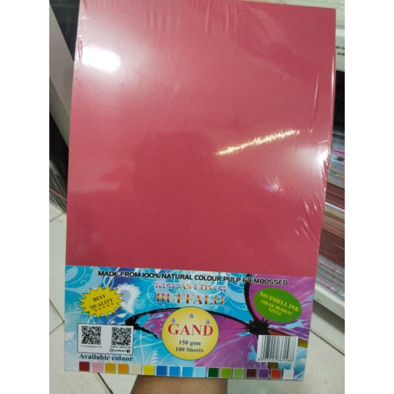 

HJK Kertas Cover Jilid karton Bufallo F4 1 pack