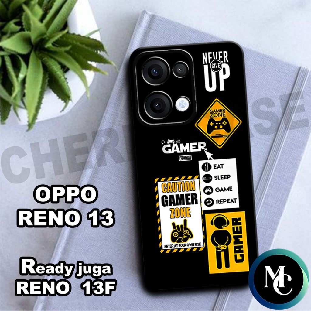 CC19/ Softcase karet lentur untuk OPPO RENO 13 DAN OPPO RENO 13F/Motif COWOK/case OPPO RENO 13/kesin