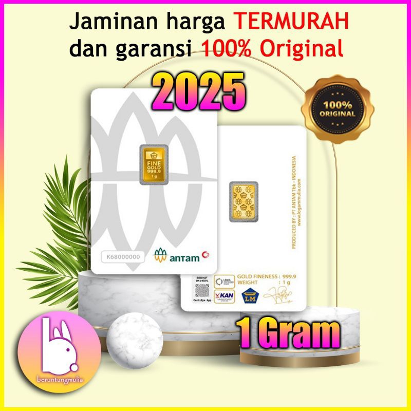 LM EMAS ANTAM 1 GRAM, LOGAM MULIA TERBARU