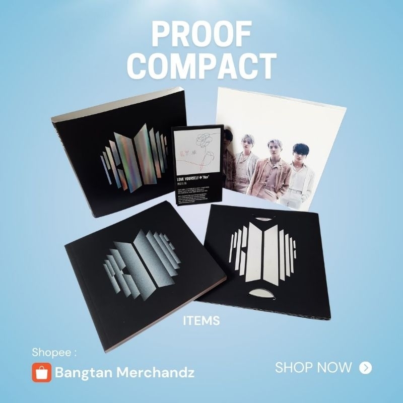 PROOF COMPACT-Official Album BTS-Preloved-Merchandise BTS