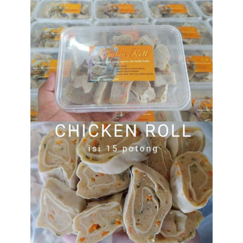 

chicken roll kemas tepak
