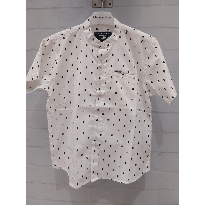 Crocodile Baju Anak Kemeja Koko Lengan Pendek 4-14th Original