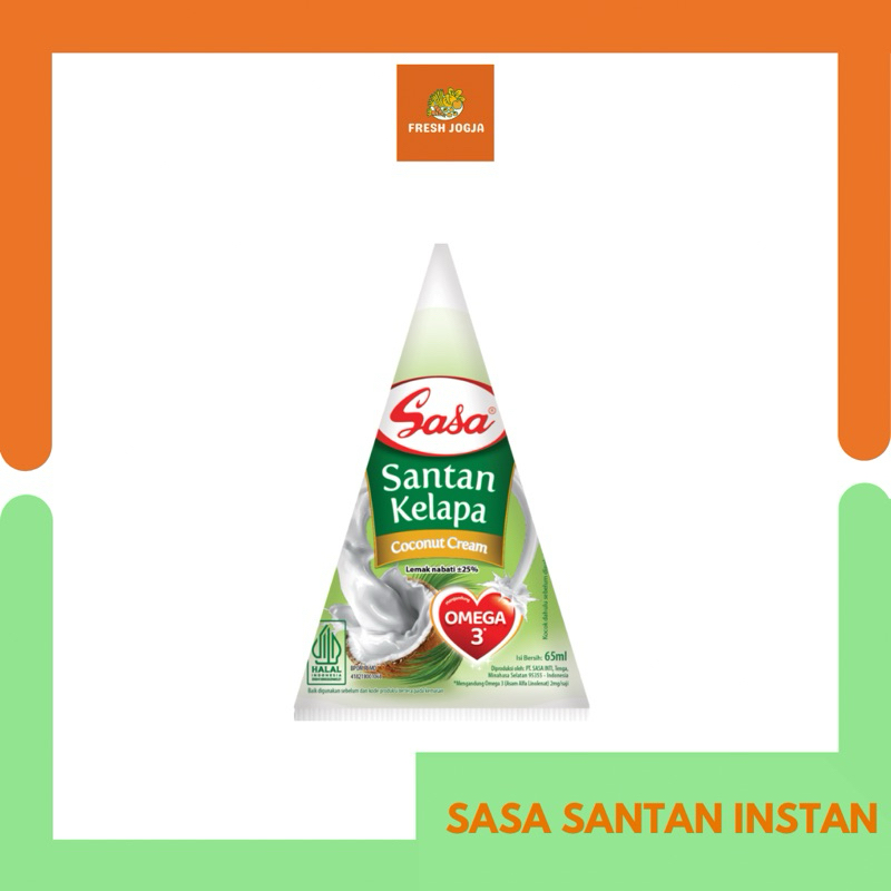 

Sasa Santan Kelapa Instan | Fresh Jogja