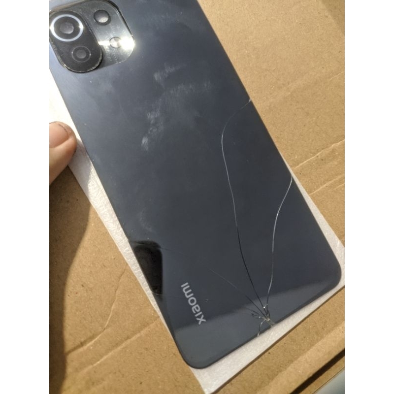 BACKDOOR MI 11 LITE ORIGINAL BOBA BLACK MINUS RETAK DIKIT