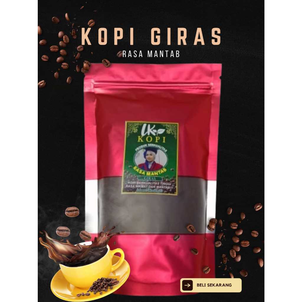 

KOPI BUBUK GIRAS 250GR RASA MANTAB