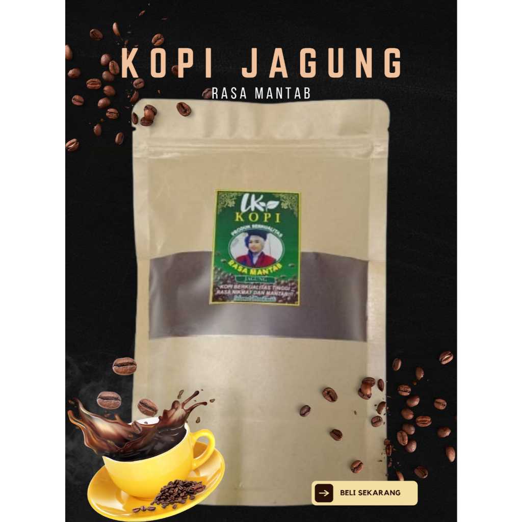 

KOPI BUBUK JAGUNG 250GR RASA MANTAB