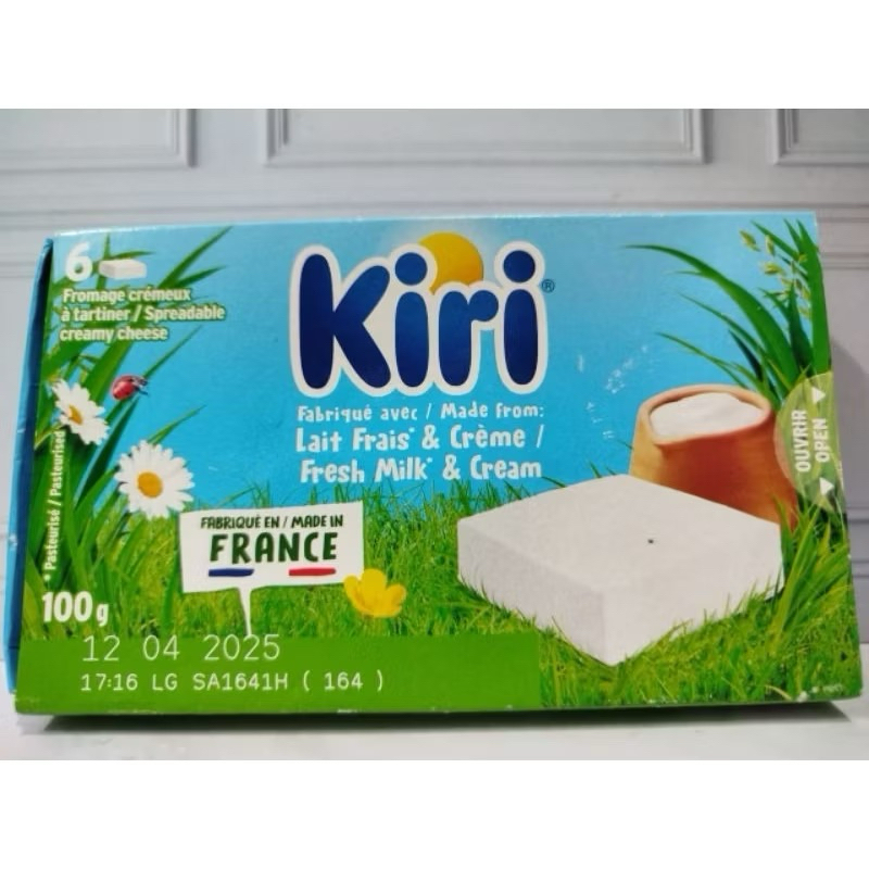 

Keju kiri bayi mpasi cream cheese the laughing cow 108gr