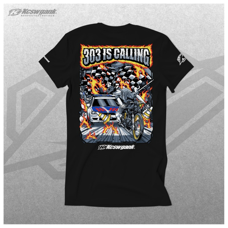 TERBARU KAOS 303 IS CALLING KCSW GANK #303ic2