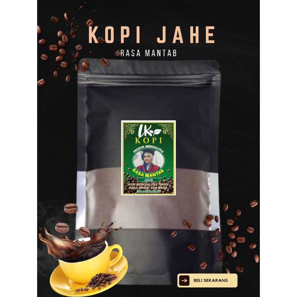 

KOPI BUBUK JAHE 250GR RASA MANTAB