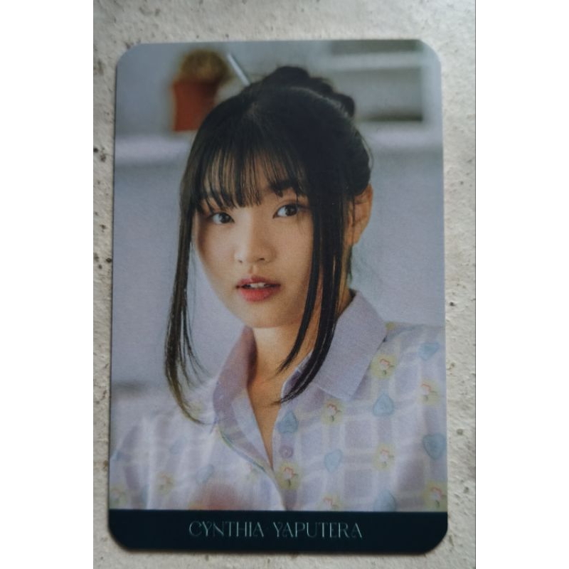 

PHOTOCARD Cynthia JKT48 KALENDER A GAZE OF DREAM