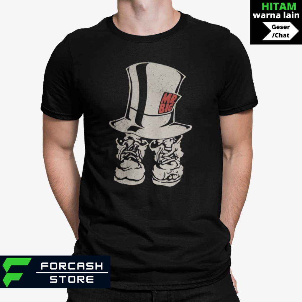 Kaos Band MR BIG 8 | Kaos Musik | Kaos BigSize Jumbo S-7xl | Kaos Premium | Kaos Anak Ready