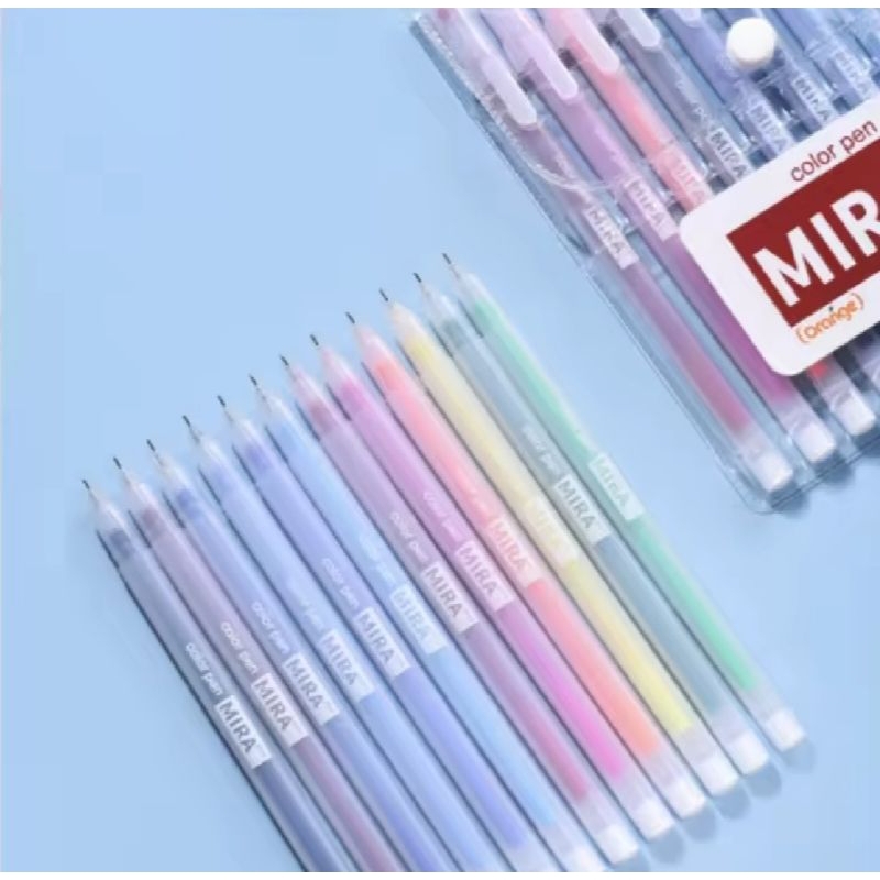 

Pulpen warna warni 12 warna 0,5mm